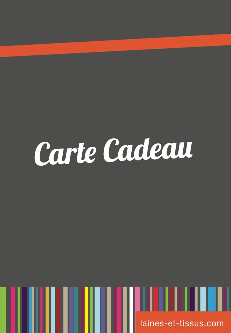 Carte cadeau Laines et tissus